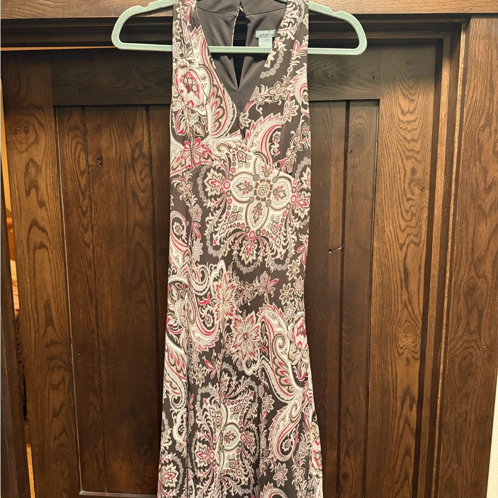Ann Taylor brown and pink paisley sundress (size 4). In really great condition!